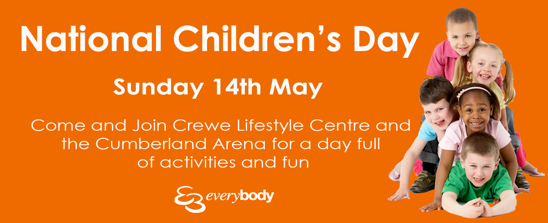 Join Everybody Leisure For This Years National Children's Day ...