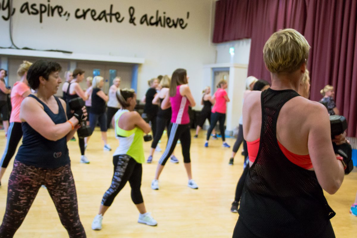 group fitness shavington