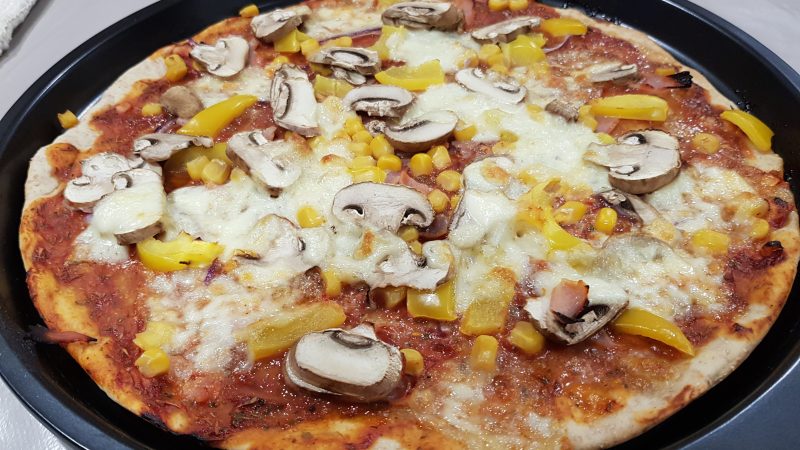 Taste for life cookery course- Pizza