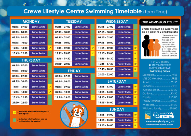Crewe Lifestyle Centre Everybody Sport & Recreation
