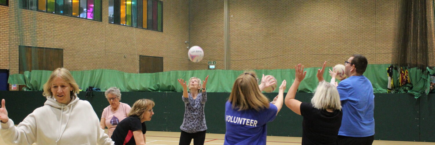 Walking Netball at Macclesfield Leisure Centre
