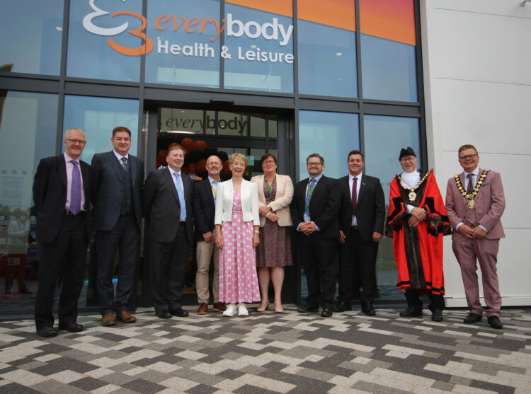 VIP's attend Congleton Leisure Centre opening event 