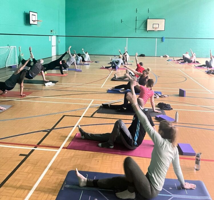 Yoga Class at Poynton Leisure Centre
