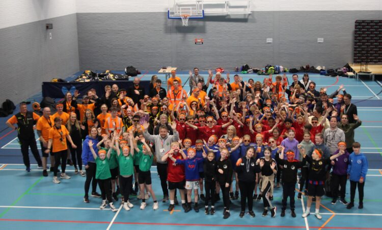 Group photo of the Everybody School Games 2024