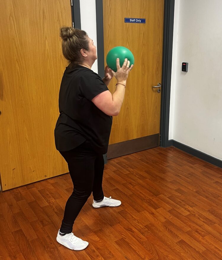 Maria Burney taking part in the NeuroFit Circuit Classes e1765813030583